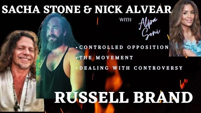 SACHA STONE & NICK ALVEAR - RUSSELL BRAND