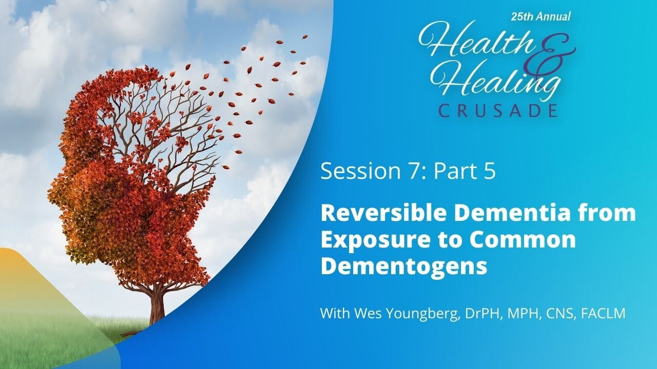 Reversible Dementia from Exposure to Common Dementogens  - Part 5 / with Dr. Wes Youngberg