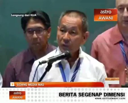 **MH370x Breaking Update** 18:40UTC Day 1 Press Conf Admission