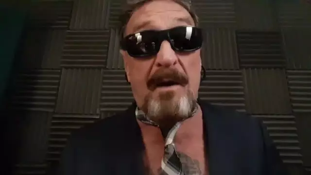 John McAfee @officialmcafee Sep 28, 2020 Â· A dog can keep a secret