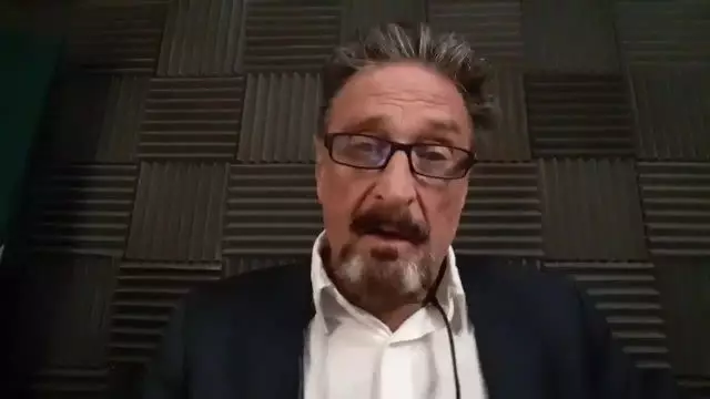 John McAfee @officialmcafee Aug 19 2020 Â· Everyone asks- 