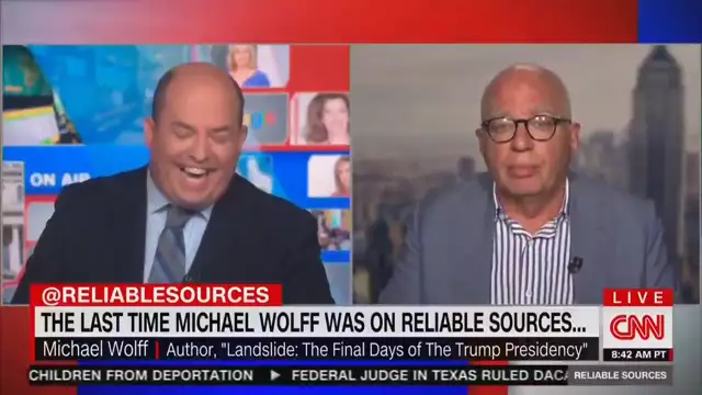 Brian Stelter gets roasted on his own show- ðŸ˜‚ 