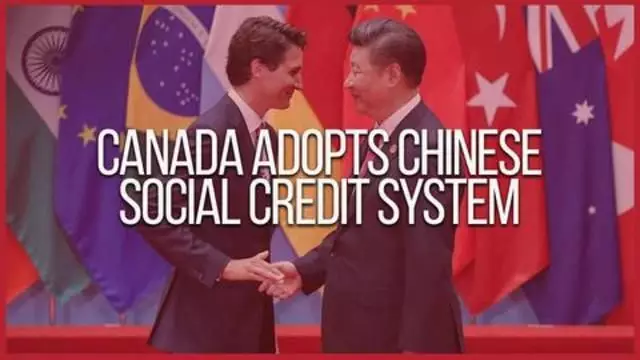 Canada Adopts Chinese Social Credit System