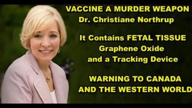 VACCINE CONTAINS FETAL TISSUE, TRACKING DEVICE, CAUSES CANCER - DOCTORS ALL SAY IT'S A MURDER WEAPON