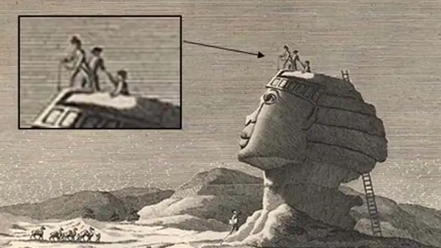The head of the great Sphinx: Gateway to a secret city?