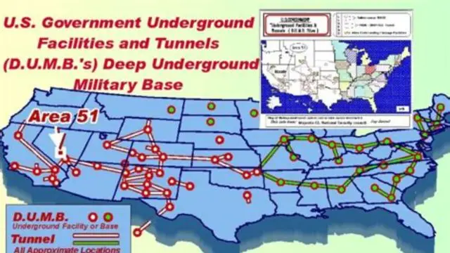 Underground Military Bases - DUMBs
