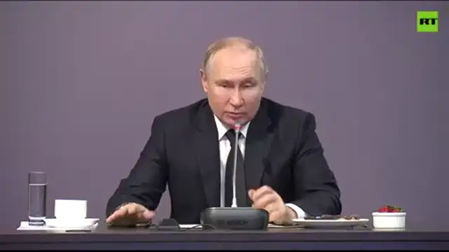 PUTIN TALKING ABOUT THE SPECIAL MILITARY OPERATION