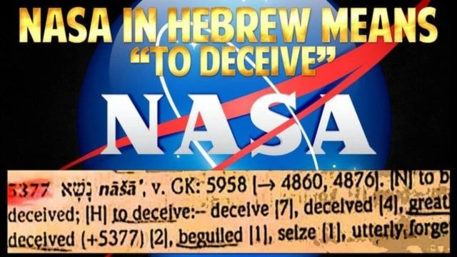 Was NASA CREATED TO HIDE GOD