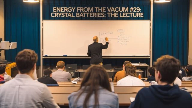 Energy From The Vacuum- Part 29-Crystal Battery